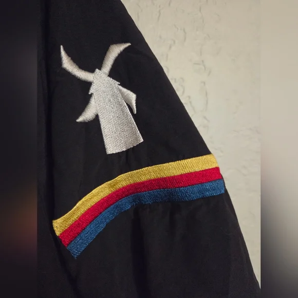 Dutch Bros Black Varsity Bomber Jacket - Picture 4 of 9